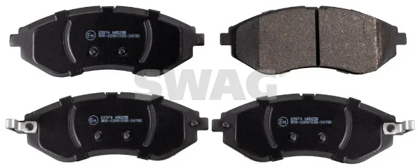 Sada brzdových destiček, kotoučová brzda SWAG 89916721