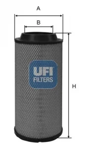 Vzduchový filtr UFI 27.516.00
