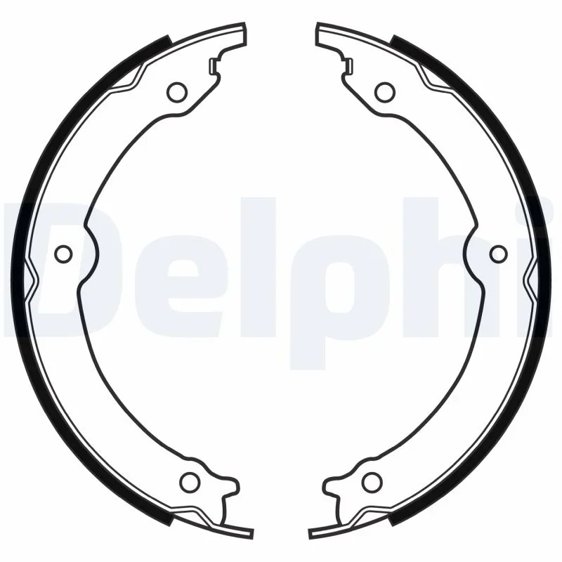 Sada brzdových čelistí DELPHI LS2152