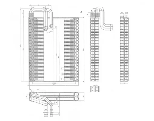 VÝPARNÍK KLIMAT.AUDI A5 1.8TFSI 07-17 HART 642486