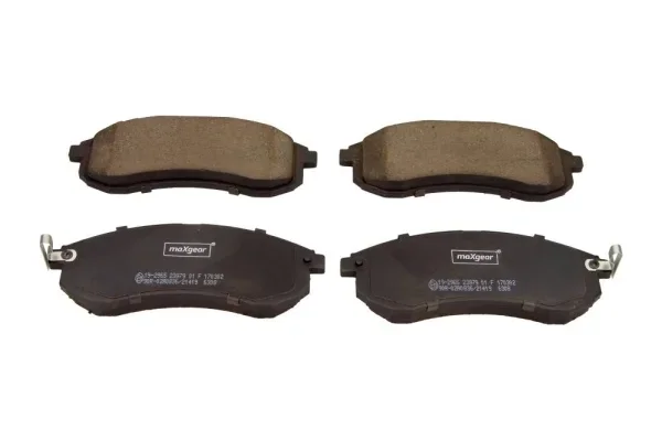 Sada brzdových destiček, kotoučová brzda MAXGEAR 19-2965