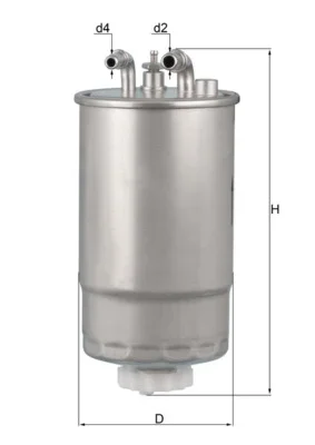 Palivový filtr KNECHT KL568