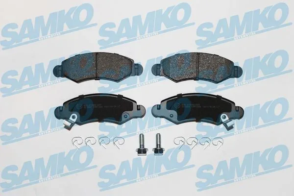 Sada brzdových destiček, kotoučová brzda SAMKO 5SP1280
