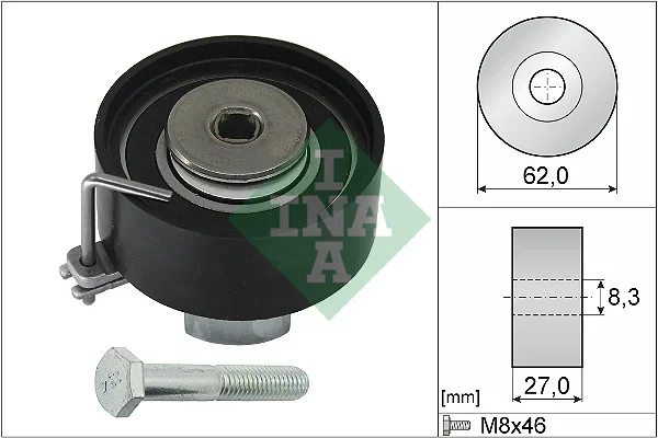 Napínací kladka, ozubený řemen Schaeffler INA 531081310