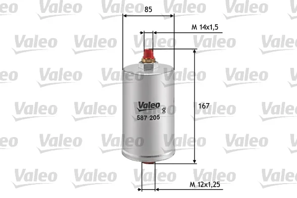 Palivový filtr VALEO 587205