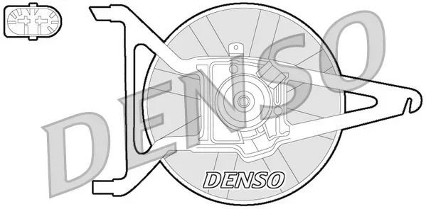 Větrák, chlazení motoru DENSO DER21020 Větrák, chlazení motoru DENSO DER21020