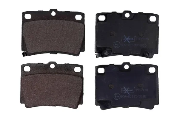 Sada brzdových destiček, kotoučová brzda MAXGEAR 19-2170