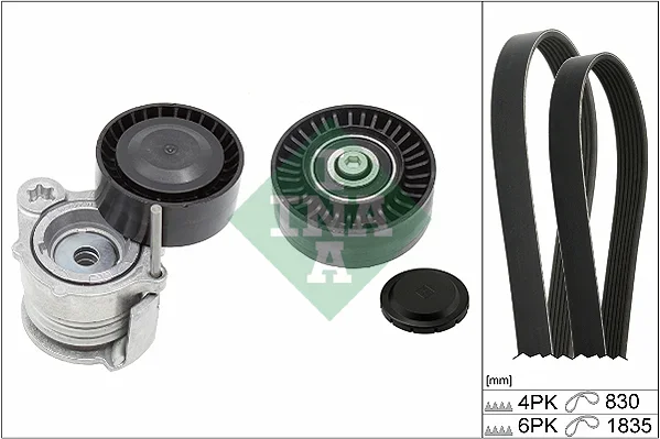 Sada žebrovaných klínových řemenů Schaeffler INA 529035910