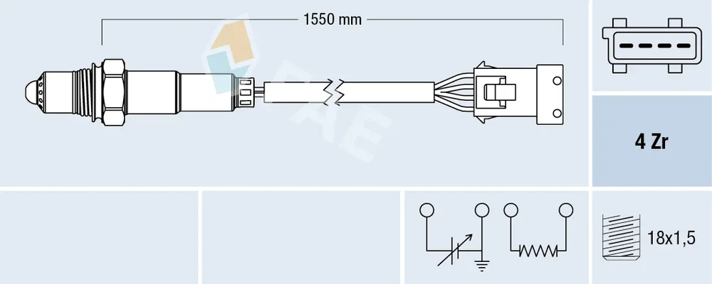 Lambda sonda FAE 77167