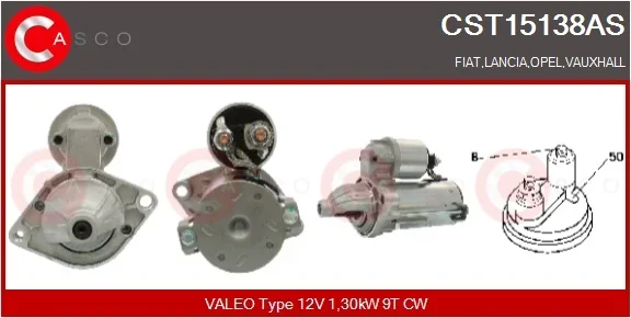 Startér CASCO CST15138AS