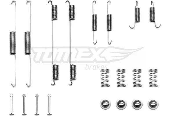 Sada příslušenství, brzdové čelisti Tomex Brakes TX41-79