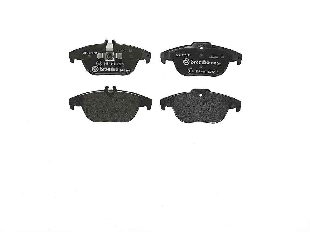 Sada brzdových destiček, kotoučová brzda BREMBO P50068