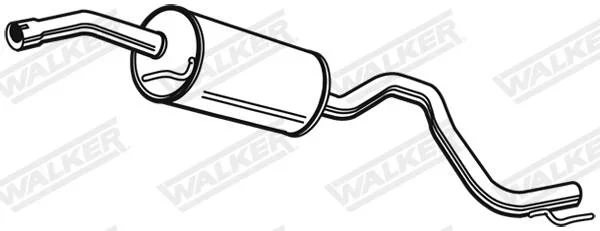 Stredni tlumic vyfuku WALKER 22772