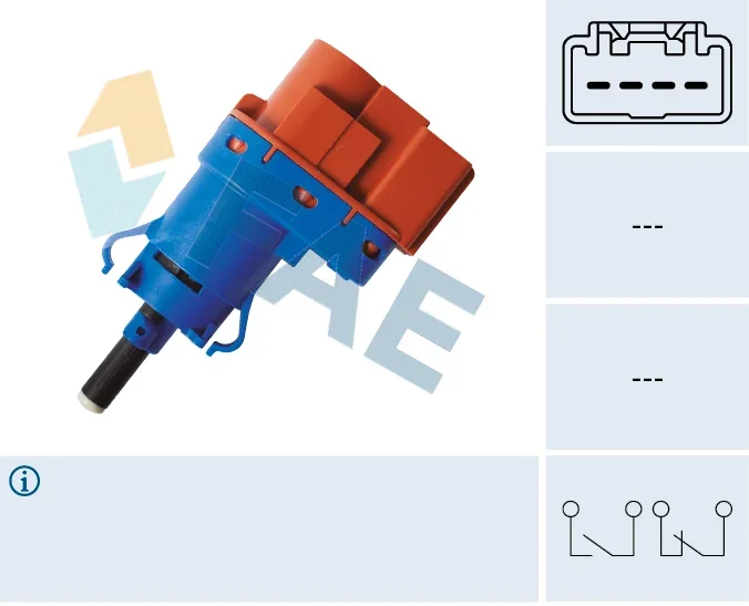 Spinac brzdoveho svetla FAE 24796