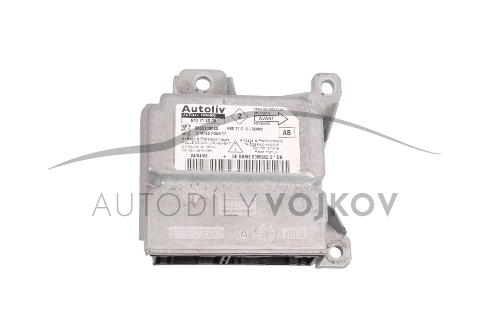 Jednotka airbagu – 9665100080 v:54674