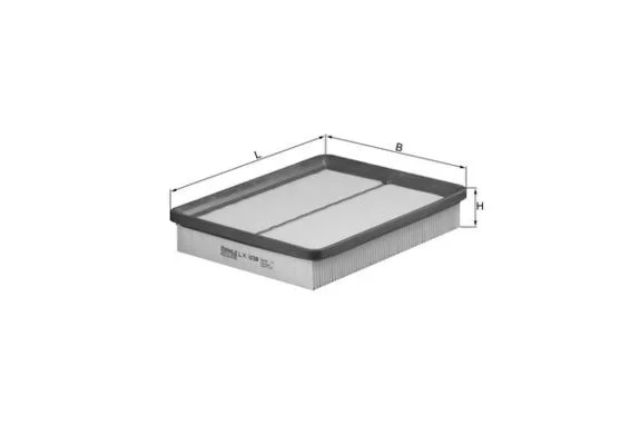 Vzduchový filtr MAHLE LX1039
