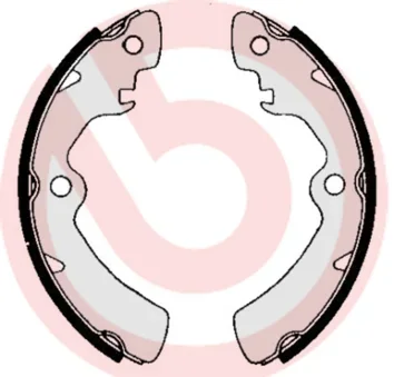 Sada brzdových čelistí BREMBO S79503