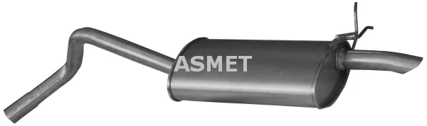 Zadni tlumic vyfuku ASMET 10.051 Zadni tlumic vyfuku ASMET 10.051