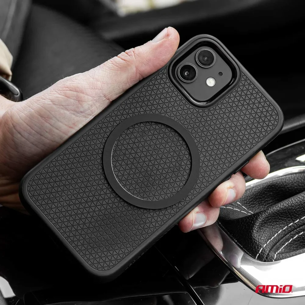 Magnetický držák telefonu s bezdrátovým indukčním nabíjením My Mag 15W AMIO-03775 - Obrázek 4