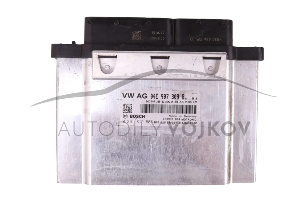 Řídící jednotka motoru 04E906027GP v:119798 Řídící jednotka motoru 04E906027GP v:119798