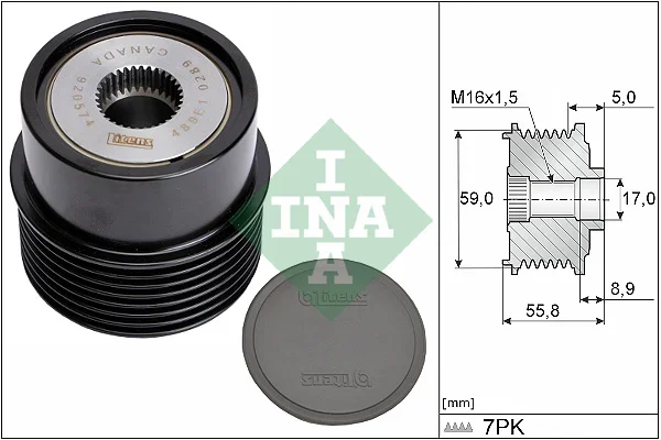 Předstihová spojka Schaeffler INA 535035410