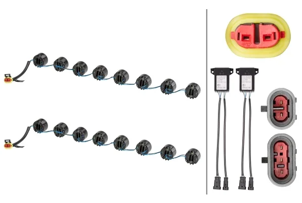 Sada osvetleni HELLA 2PT010458-761 – OE 5801385272