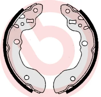 Sada brzdových čelistí BREMBO S79516