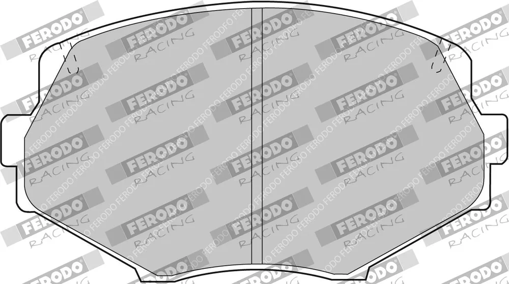 Sada brzdových destiček, kotoučová brzda FERODO RACING FCP1011R