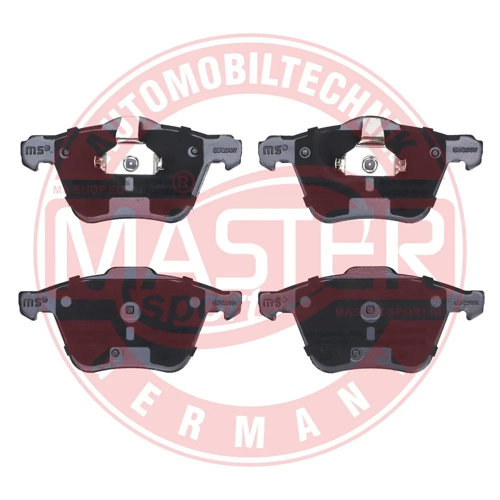 Brzdové platničky-sada PREMIUM MASTER-SPORT GERMANY 13046072432N-SET-MS
