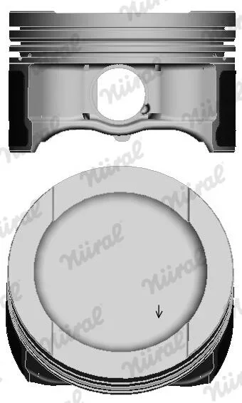Píst NÜRAL 87-148300-00 – OE 06A107065N