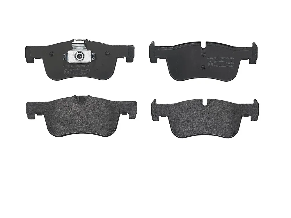 Sada brzdových destiček, kotoučová brzda BREMBO P06078X