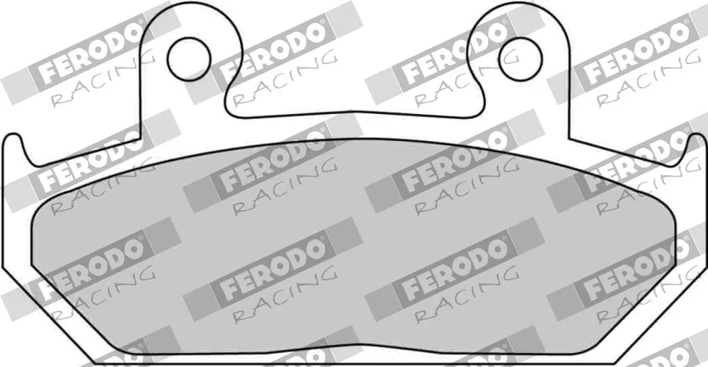 Sada brzdových destiček, kotoučová brzda FERODO RACING FDB663ST