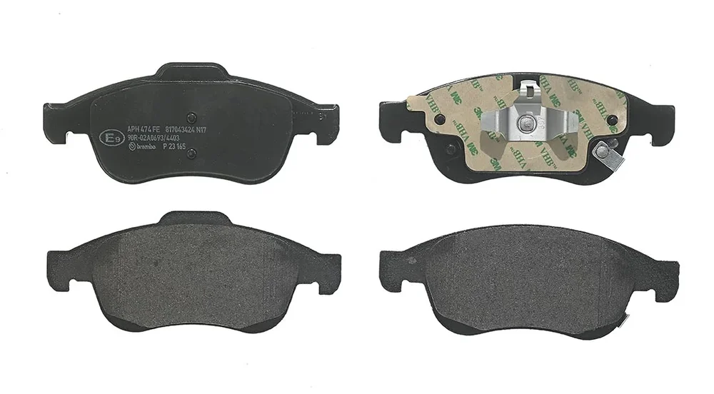Sada brzdových destiček, kotoučová brzda BREMBO P23165