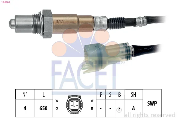 Lambda sonda FACET 10.8563 Lambda sonda FACET 10.8563